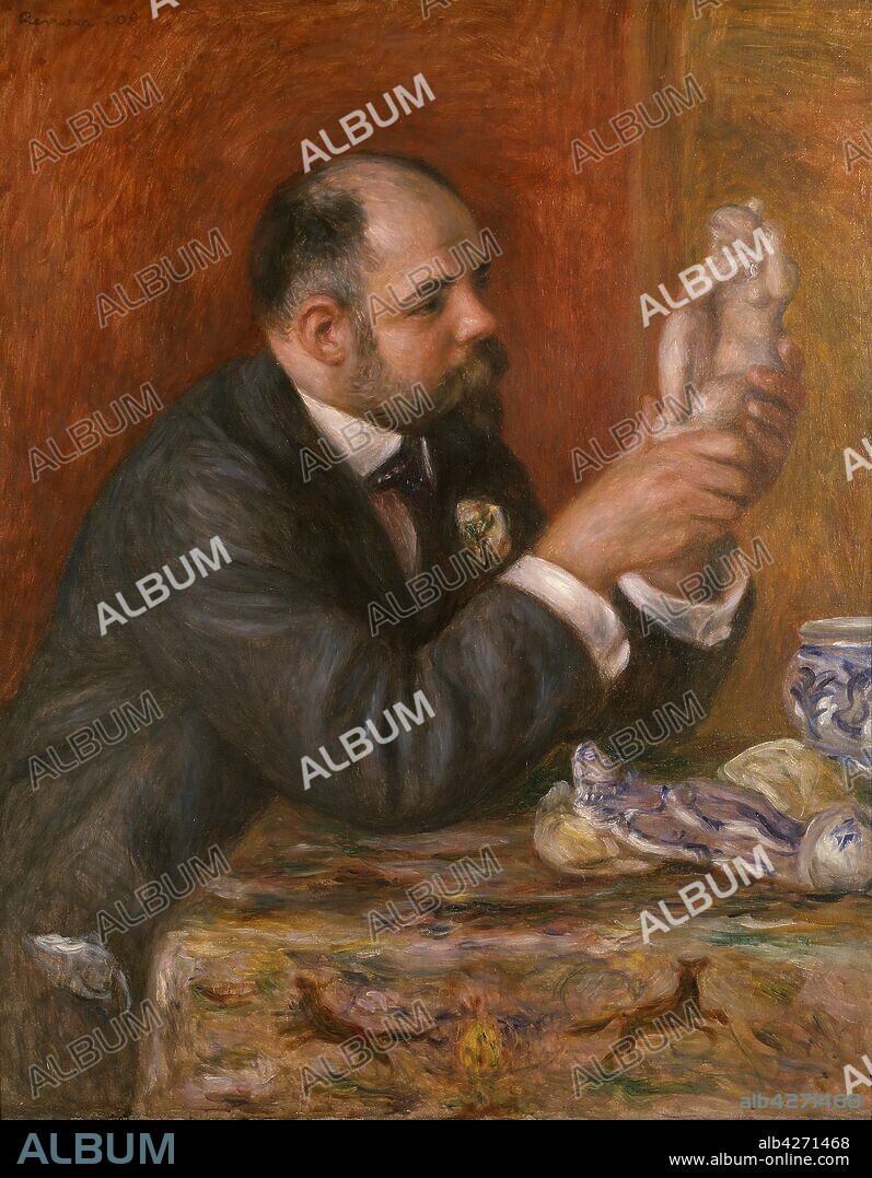 PIERRE-AUGUSTE RENOIR. Portrait of Ambroise Vollard (1865-1939).