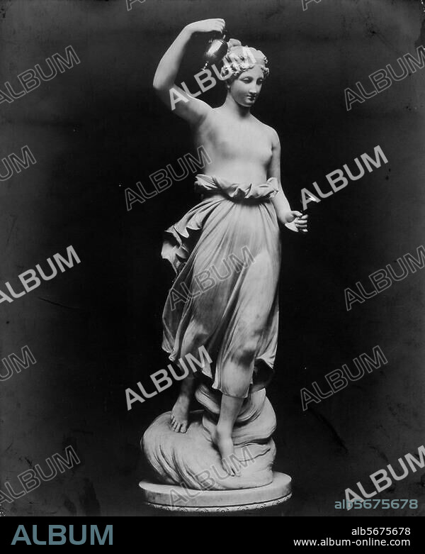 ANTONIO CANOVA. Canova, Antonio. 1757-1822. "Hebe", 1796. Marble, height 1.57m. Berlin, SMB, Alte Nationalgalerie.