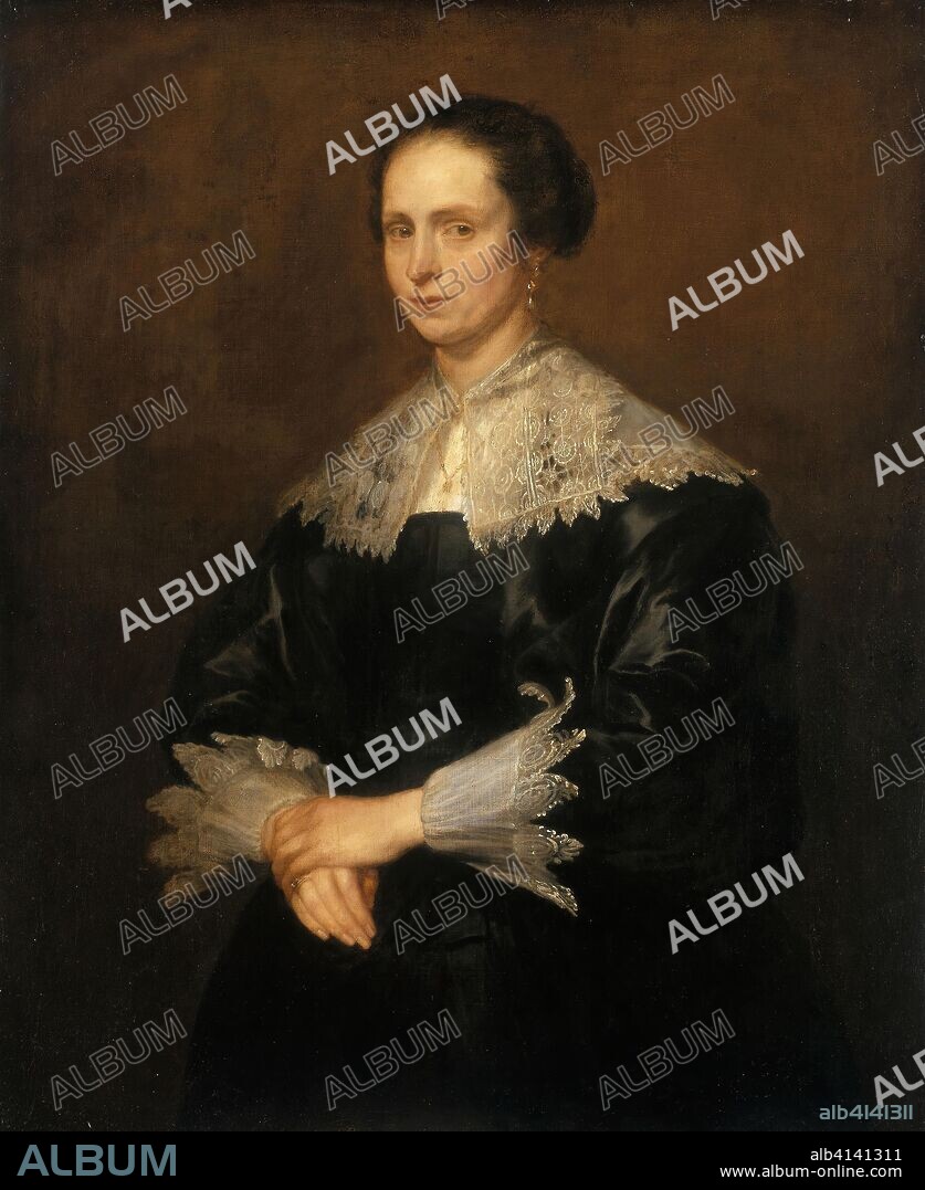 Helena Tromper Du Bois. Attributed to Anthony van Dyck; Flemish, 1599-1641. Date: 1626-1636. Dimensions: 99.1 x 88.4 cm (39 x 34 13/16 in.). Oil on canvas. Origin: Flanders.