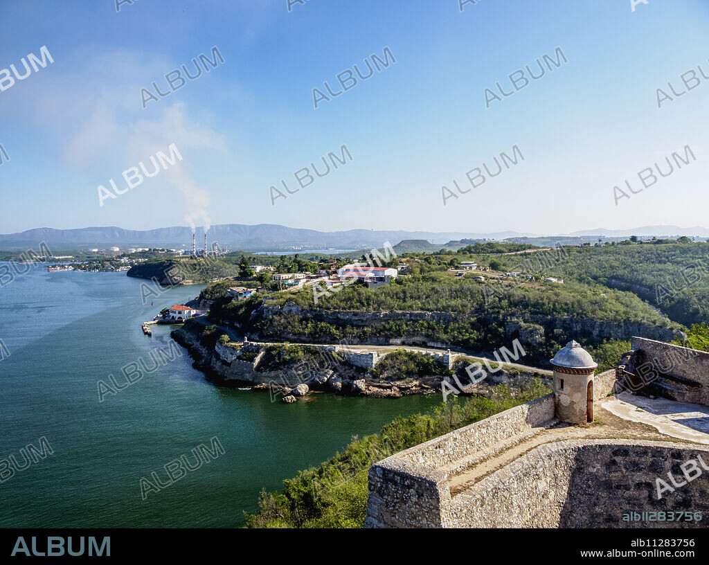 San Pedro de la Roca Castle, UNESCO World Heritage Site, Santiago de Cuba, Santiago de Cuba Province, Cuba, West Indies, Caribbean, Central America.