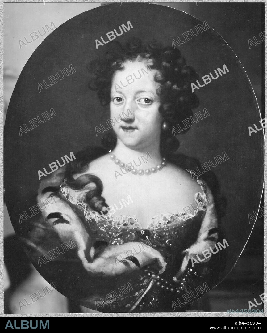 Attributed to David von Krafft, Princess Fredrika Amalia, Fredrika Amalia, 1649-1704, Princess of Denmark, Duchess of Holstein-Gottorp, painting, Princess Frederica Amalia of Denmark, Oil on canvas, Height, 77 cm, (30.3 inches), Width, 65 cm (25.5 inches).