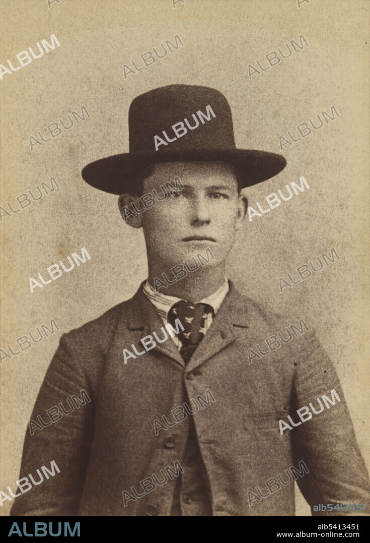 Bob Dalton (1869 - 1892) was an American outlaw in the American Old West. He led the Dalton Gang known for robbing banks, stagecoaches, and trains. During an attempted bank robbery in Coffeyville, Kansas in 1892, Bob Dalton, along with Bill Power, Grat Dalton, and Dick Broadwell were killed. Photo by J. F. Standiford, 1889 (cropped and cleaned).