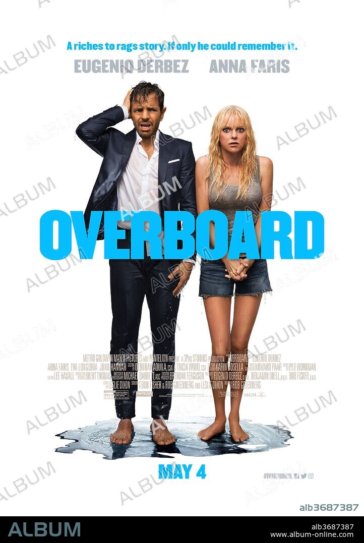 Poster of OVERBOARD, 2018, directed by BOB FISHER and ROB GREENBERG. Copyright Metro-Goldwyn-Mayer (MGM).