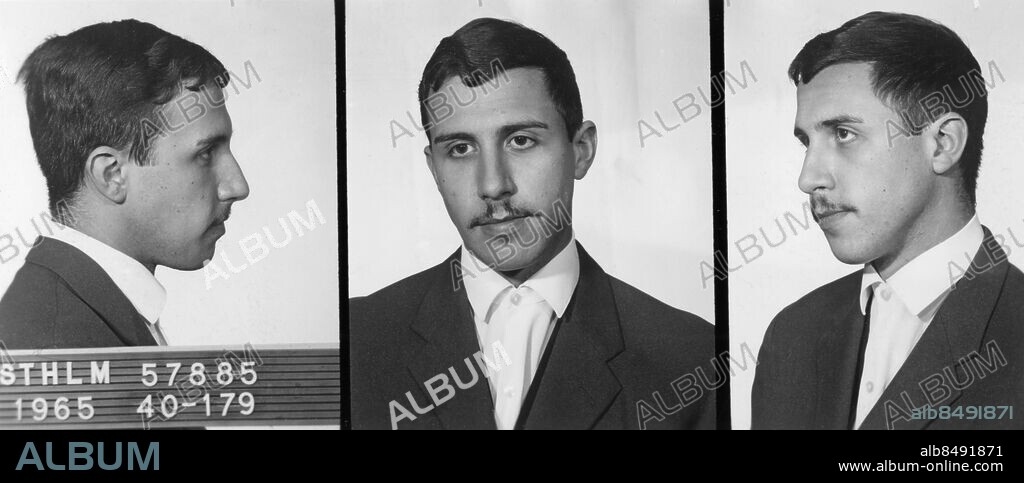 ARCHIVE 1967. Friedrich Wagner, convicted of the murder of Marianne Granell in Hökarängen, Stockholm.. Photo: TT / Code: 194.
