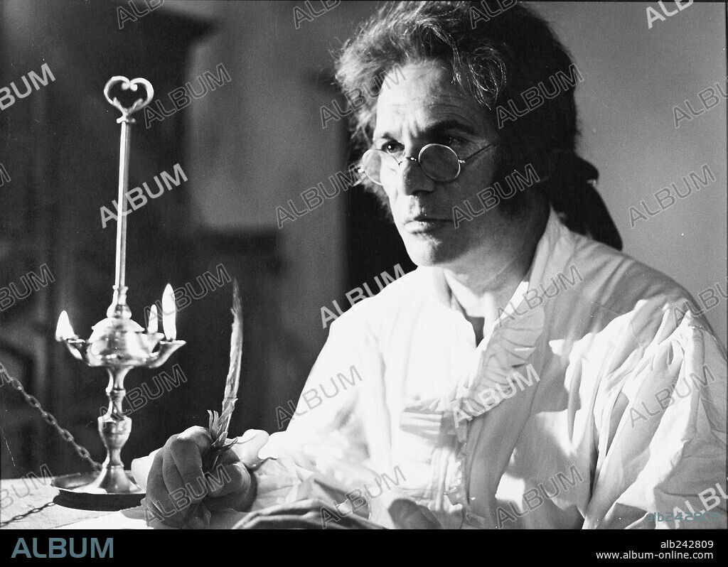 FRANCISCO RABAL en GOYA, HISTORIA DE UNA SOLEDAD, 1971, dirigida por NINO QUEVEDO. Copyright SURCO FILMS.