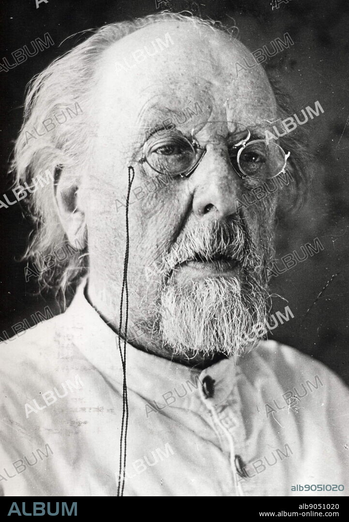 Konstantin Eduardovich Tsiolkovsky (1857 - 1935); Russian rocket scientist and pioneer of the astronautic theory. he is considered to be one of the founding fathers of modern rocketry and astronautics.