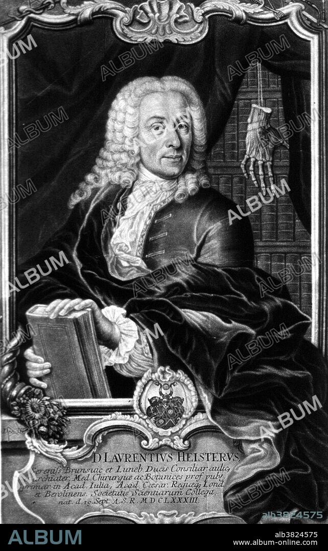 Lorenz Heister, German Anatomist and Botanist