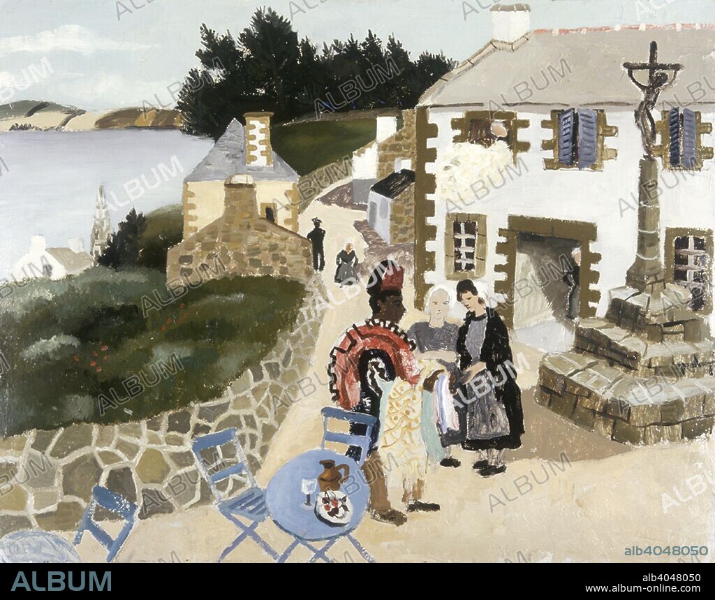 'The rug seller, Treboul', 1930.