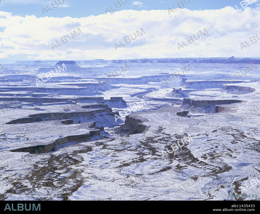 Canyonlands National Park in winter, Utah, United States of America (U.S.A.), North America.