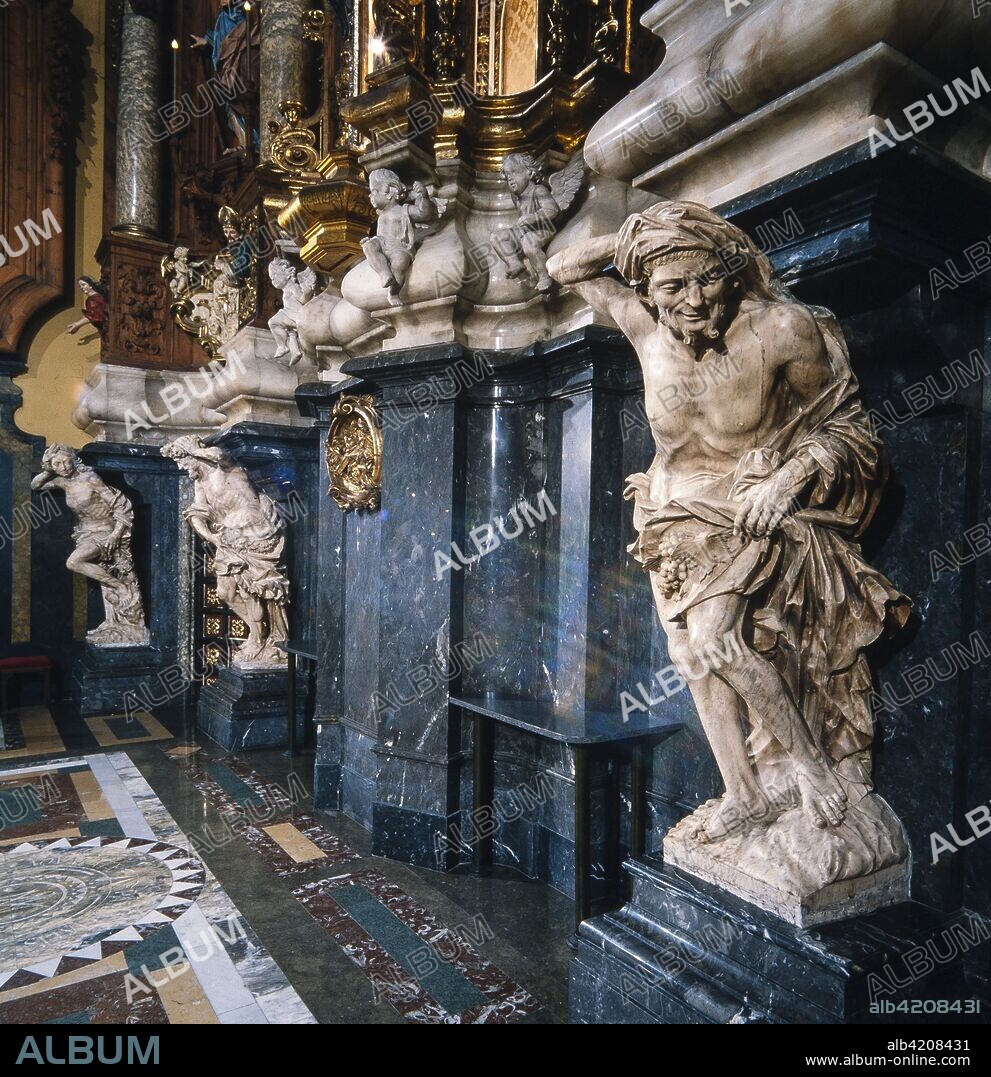 Retablo de la Iglesia de Santa María de Igualada. Siglo XVIII.