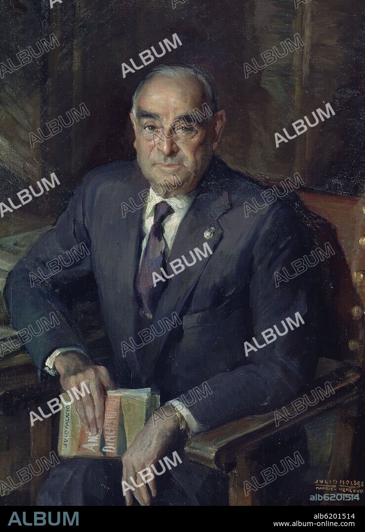 JULIO MOISES FERNANDEZ DE VILLASANTE (1888-1968). JULIO PALACIOS (1891-1970) FISICO ESPAÑOL.