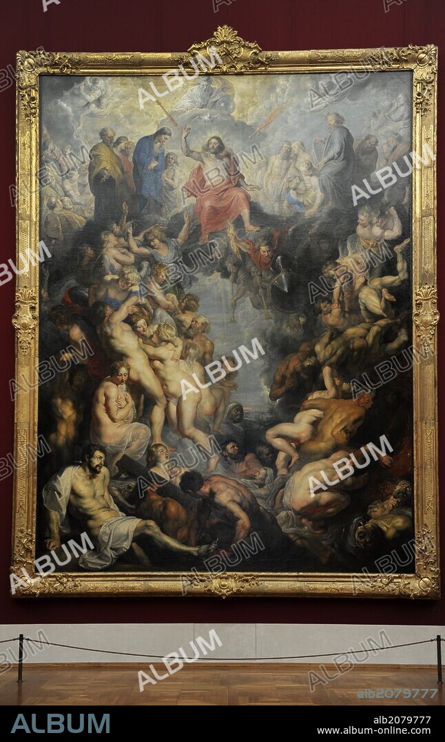 Peter Paul Rubens (1577-1640). German-born Flemish Baroque painter. The Last Judgement,1615. Alte Pinakothek. Munich. Germany.