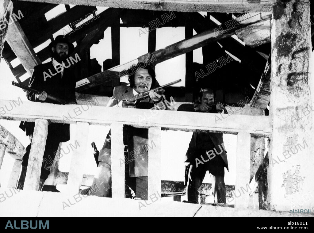 JACK PALANCE in COMPANEROS, 1970 (VAMOS A MATAR, COMPAÑEROS), directed by SERGIO CORBUCCI. Copyright ATLANTIDA FILMS.