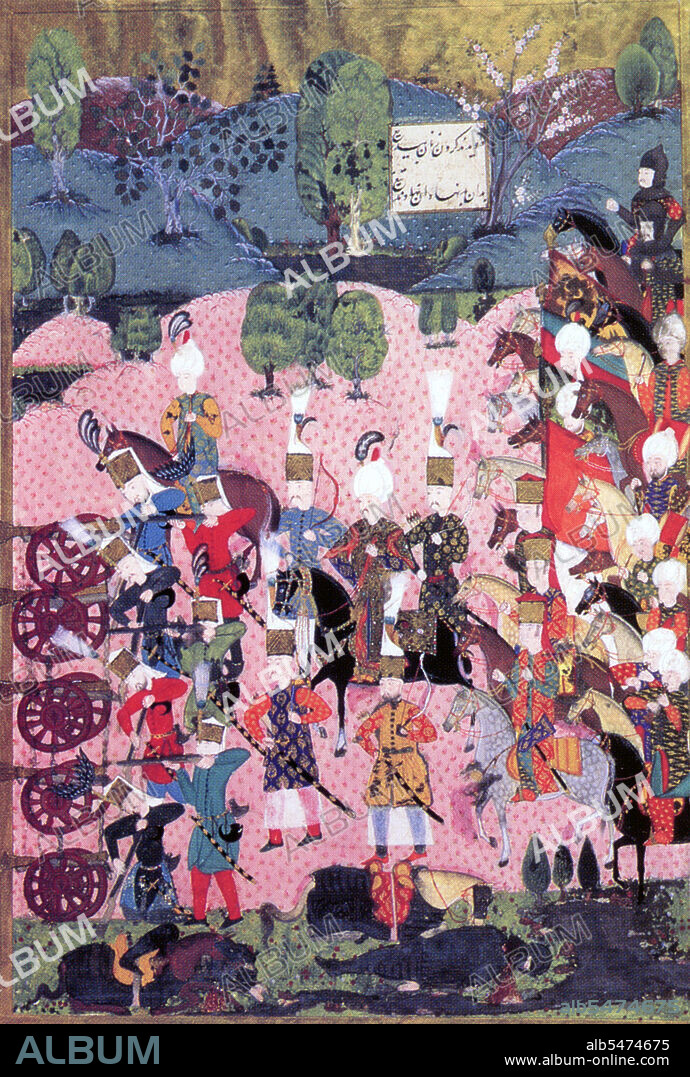 The Battle of Mohacs was fought on August 29, 1526 near Mohacs in Hungary. The forces of King Louis II of Hungary and Bohemia were defeated by the Ottoman army led by Sultan Suleyman the Magnificent. The Ottoman victory marked the end of the Jagiellon dynasty in Hungary which was partitioned for several centuries between the Ottoman Empire, the Habsburg Monarchy, and the Principality of Transylvania.