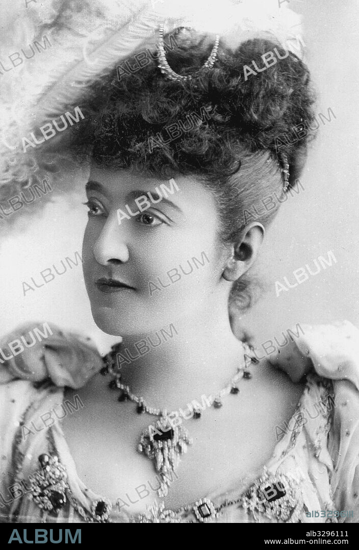 Adelina Patti. 1843-1919.