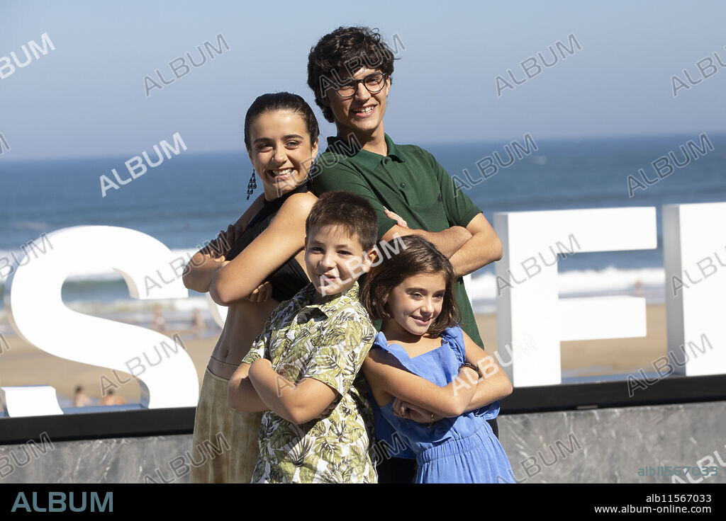 Biel Rossell Pelfort attended La Mesias Photocall during 71st San Sebastian International Film Festival at Kursaal Palace on September 30, 2023 in Donostia / San Sebastian, Spain.