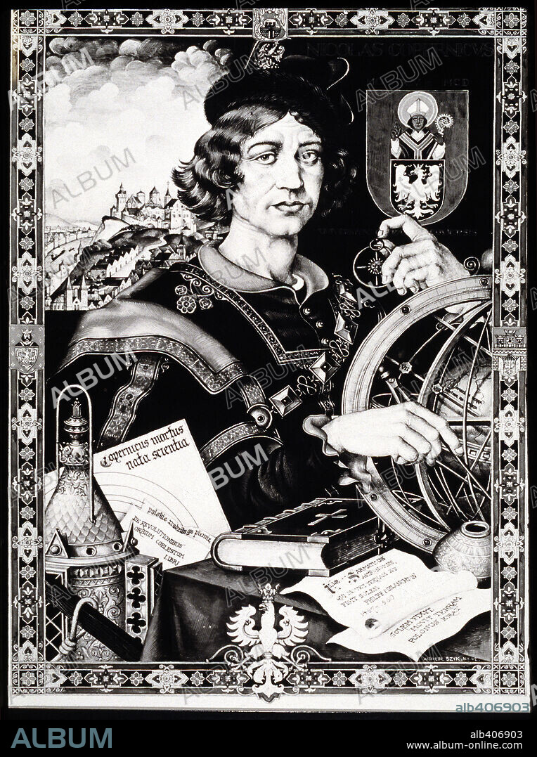 Nicolas Copernicus , polish astronomer, father of modern astronomy, authored "De Revolutionibus" proving the sun to be centre of the universe in 1530.