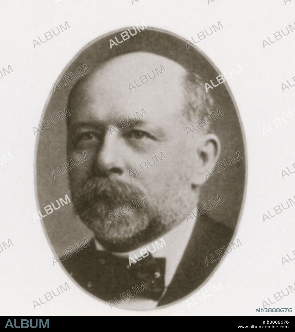 Mahlon Nunnemacher Kline (February 6, 1846 - November 27, 1909) was President and General Manager of Smith Kline & Co., one of the largest pharmaceutical businesses in the United States. Born in Windsor Township in Pennsylvania, Kline was educated at a local school in Upper Bern. He qualified as a teacher and briefly taught at a school at Hyde Park. He then went to the Eastman Business College at Poughkeepsie. In 1865 he joined Smith & Shoemaker: Mr Shoemaker resigned in 1869 and in 1875 the business became Smith Kline & Co. Under Mahlon Kline's leadership it became the third largest pharmaceutical business in the United States. He was active in local business affairs and, in 1900, became a Director of the local Bourse. He was also active in State politics and in 1905 he became Treasurer of the State Committee of the Lincoln Party. He died in 1909 at the age of 63.