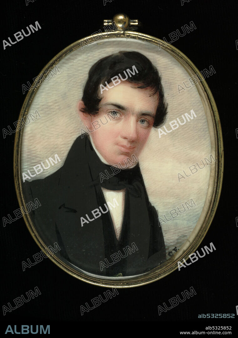 CHARLES FRASER. Portrait of a Gentleman, ca. 1820.