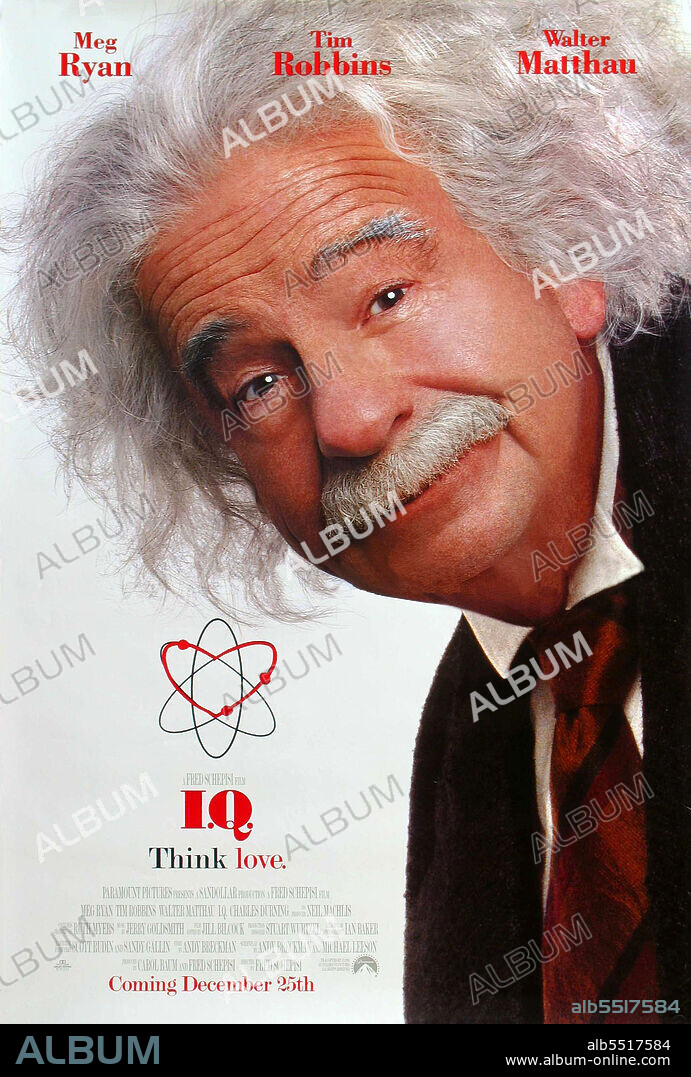 WALTER MATTHAU in I. Q., 1994, directed by FRED SCHEPISI. Copyright PARAMOUNT PICTURES.