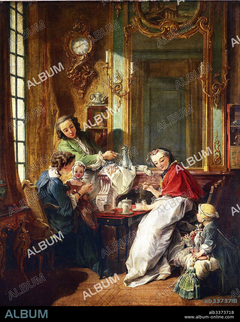 FRANÇOIS BOUCHER. Morning Coffee (Le Déjeuner).