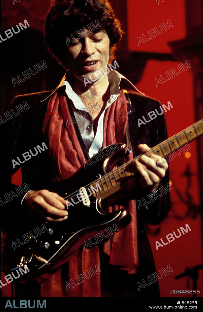 ROBBIE ROBERTSON en EL ÚLTIMO VALS, 1978 (THE LAST WALTZ), dirigida por MARTIN SCORSESE. Copyright UNITED ARTISTS.