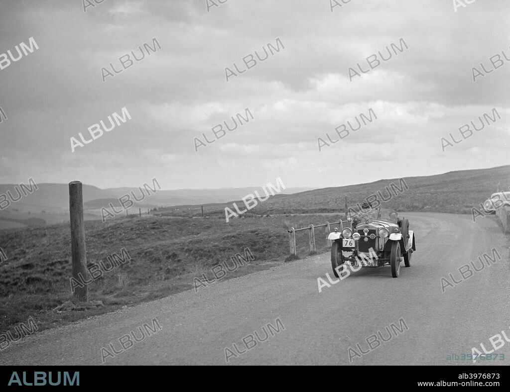 Frazer-Nash Super Sports. 1927 1496 cc. Vehicle Reg. No.  UE3041.  Event Entry No: 76 Side valve Anzani engine. Chassis No. 1112. Place:  Unidentified  Trial. Date:.
