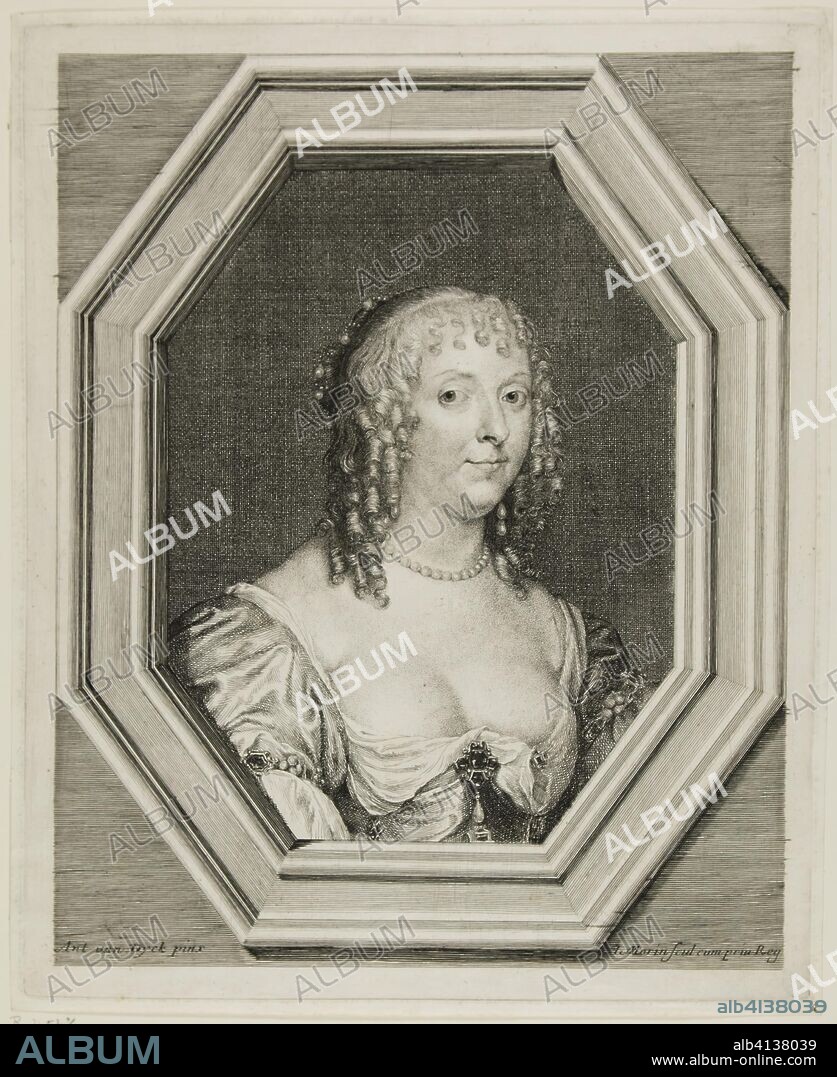 Anne-Sophie Herbert, Comtess de Carnarvon. Jean Morin; French, c. 1590-1650. Date: 1610-1650. Dimensions: 313 × 253 mm (plate); 320 × 260 mm (sheet). Engraving on paper. Origin: France.