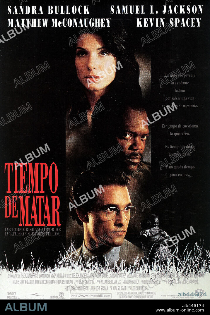 Poster of A TIME TO KILL, 1996, directed by JOEL SCHUMACHER. Copyright WARNER BROTHERS.