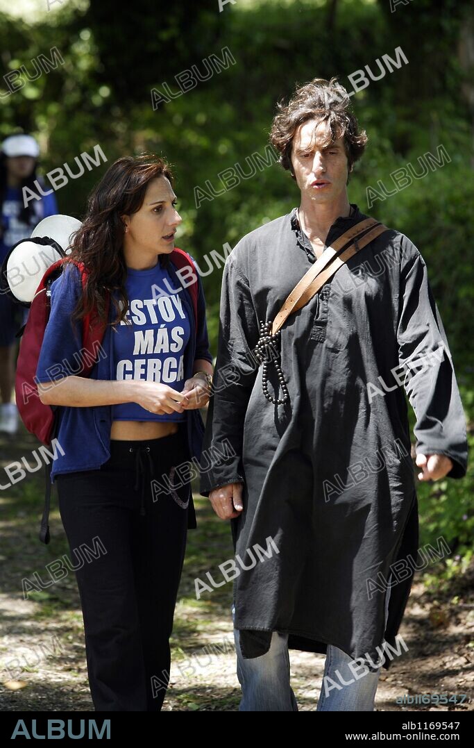 DIEGO PERETTI y MALENA ALTERIO en AL FINAL DEL CAMINO, 2009, dirigida por ROBERTO SANTIAGO. Copyright Lazonafilms/ Antena 3 Films.