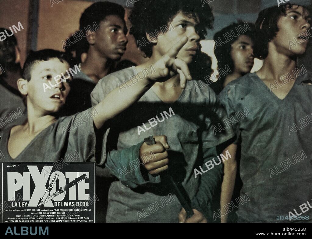 FERNANDO RAMOS DA SILVA in PIXOTE, A LEI DO MAIS FRACO, 1981, directed by HECTOR BABENCO. Copyright EMBRAFILME/HB FILMES.