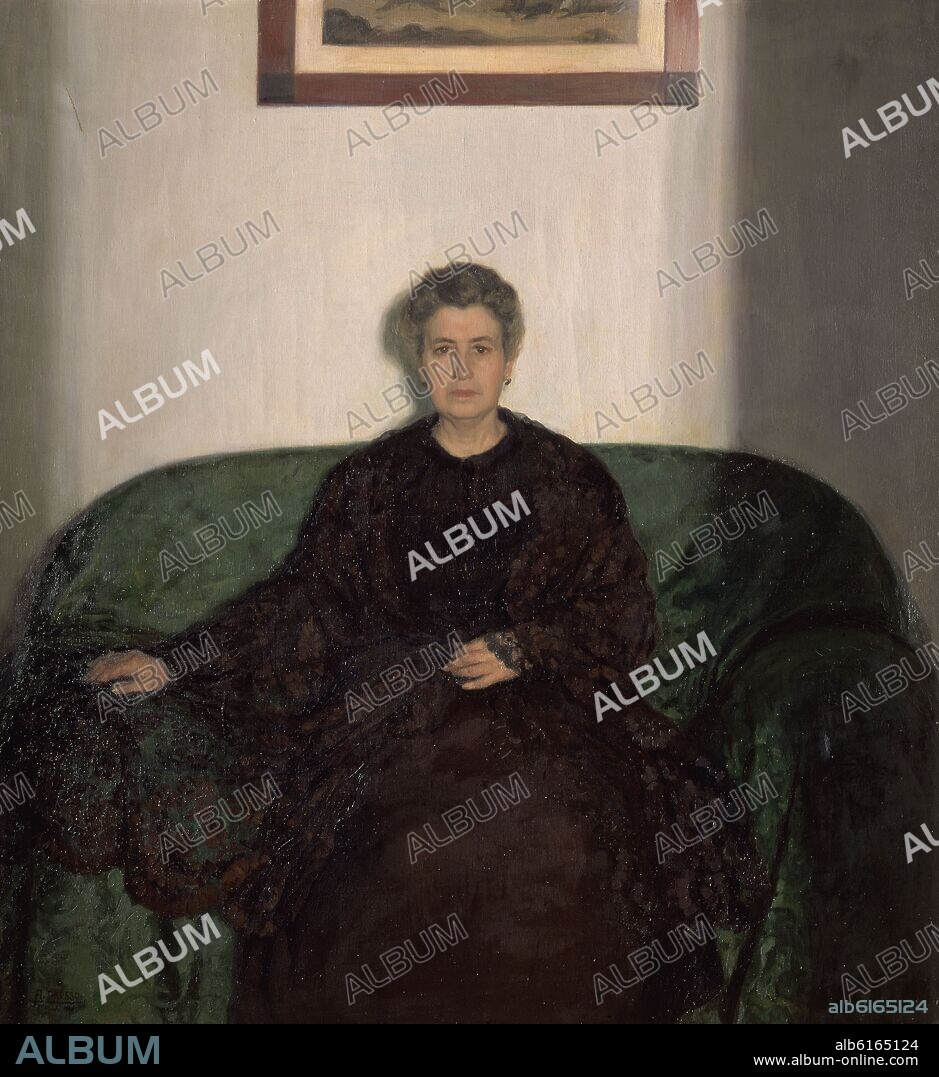 ALFONSO GROSSO SÁNCHEZ. RETRATO DE MI MADRE - 1941.
