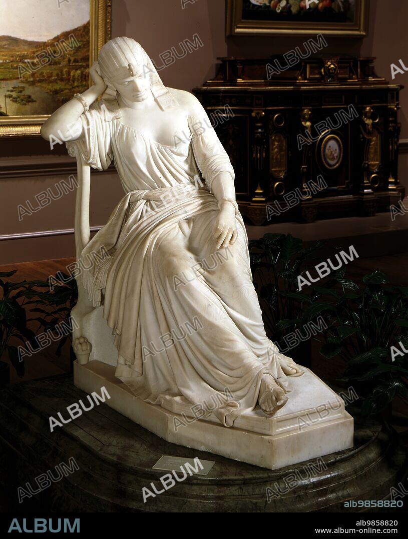 WILLIAM WETMORE STORY. Cleopatra, Carved 1860.