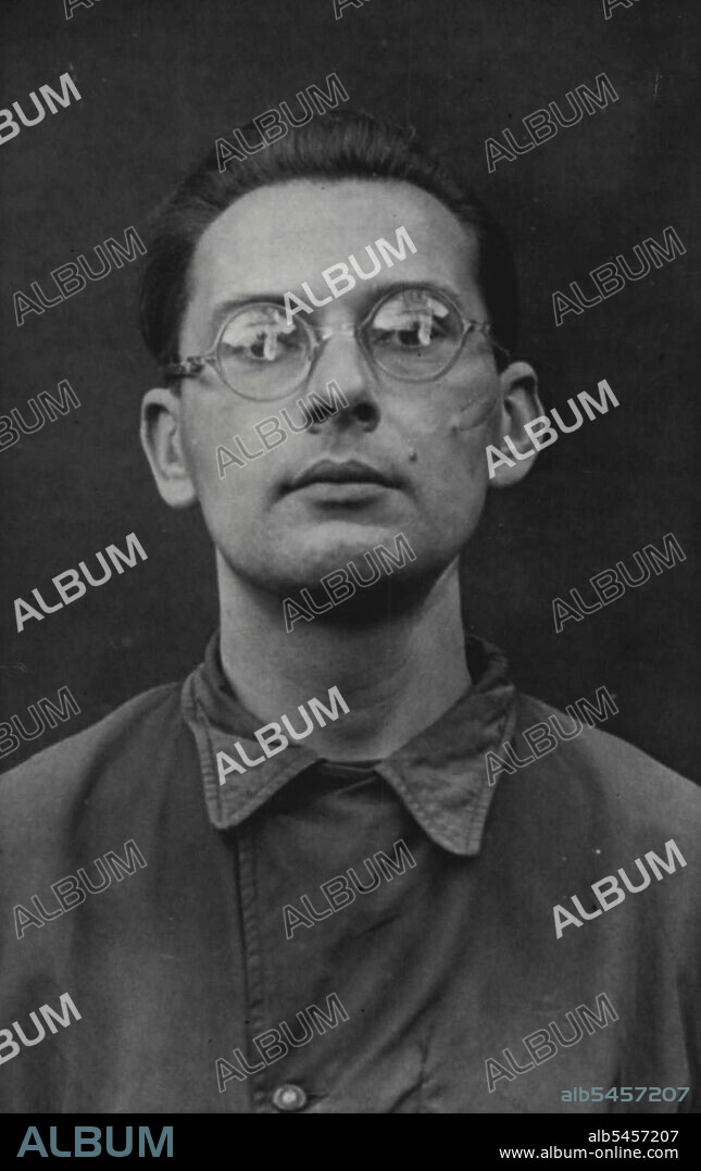 Accused German Doctors And Scientists -- Rudolf Brandt, one of the accused men..Twenty three German Doctors and Scientists are now standing trial in the famous dock at Nuremberg for to Turing and murdering concentration camp inmates by means of inhuman experiments. Ghastly stories are being told in court of the murders and atrocities they are alleged to have committed. Some of them are famous throughout Europe for their medical or scientific accomplishments. All have pleaded "Not Guilty". February 1, 1947.
