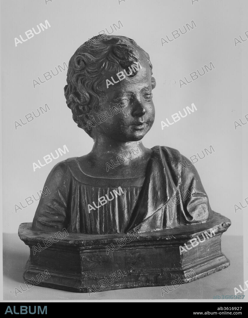 Child. Artist: Probably by Pierino da Vinci (Italian, Vinci 1529-1553 Pisa). Culture: Italian, Florence. Dimensions: 15 1/4 × 13 1/4 in. (38.7 × 33.7 cm). Date: 15th-16th century.