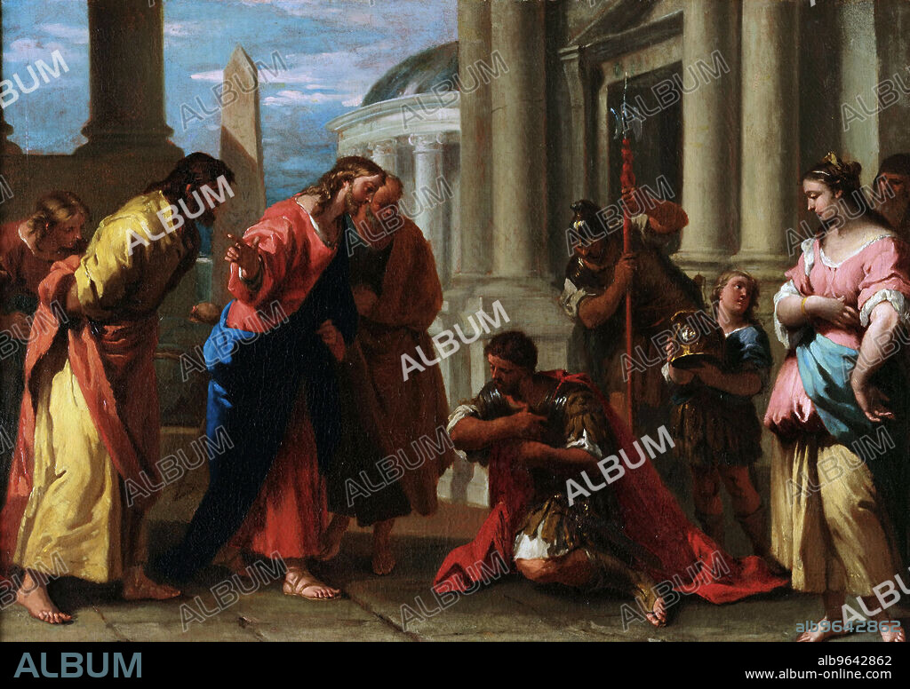 SEBASTIANO RICCI. Christ healing the servant of a Centurion.