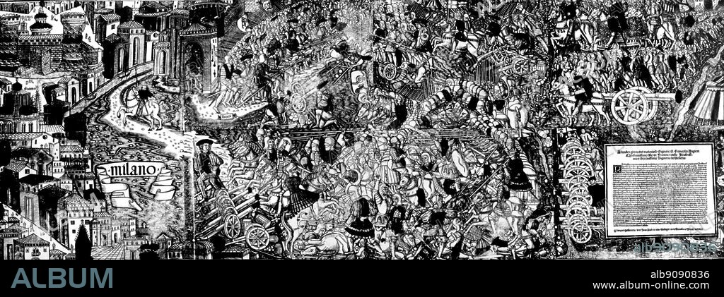 Battle of Marignano, 1515. Switzerland (?).