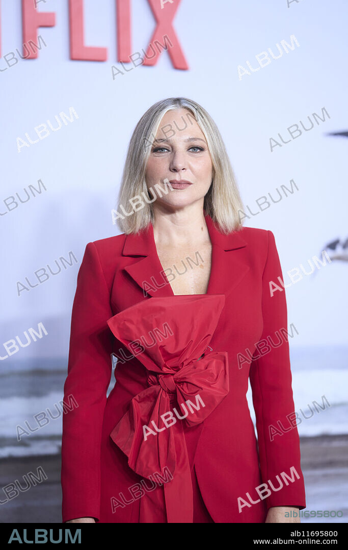 Pilar Castro attends 'La ultima Noche En Tremor (The last night in Tremor Beach' Season 1 Madrid Premiere at the Real Teatro de Retiro on October 15, 2024 in Madrid, Spain.