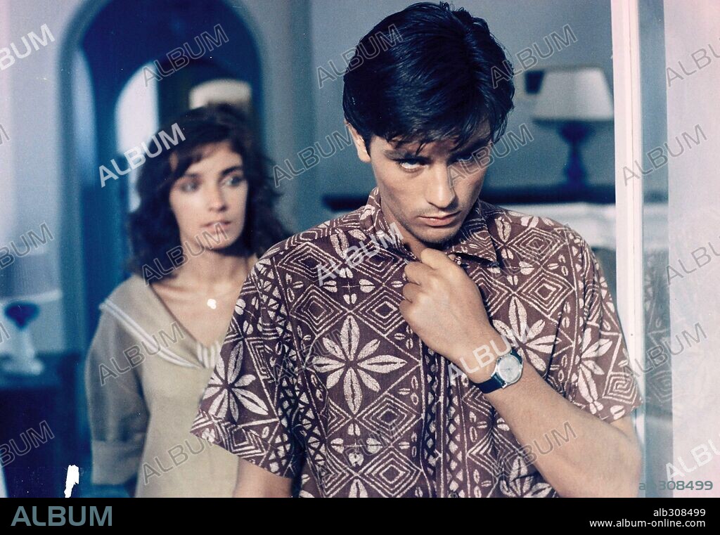ALAIN DELON et MARIE LAFORET dans PLEIN SOLEIL, 1960, réalisé par RENE CLEMENT. Copyright PARIS FILM/PANITALIA/TITANUS.