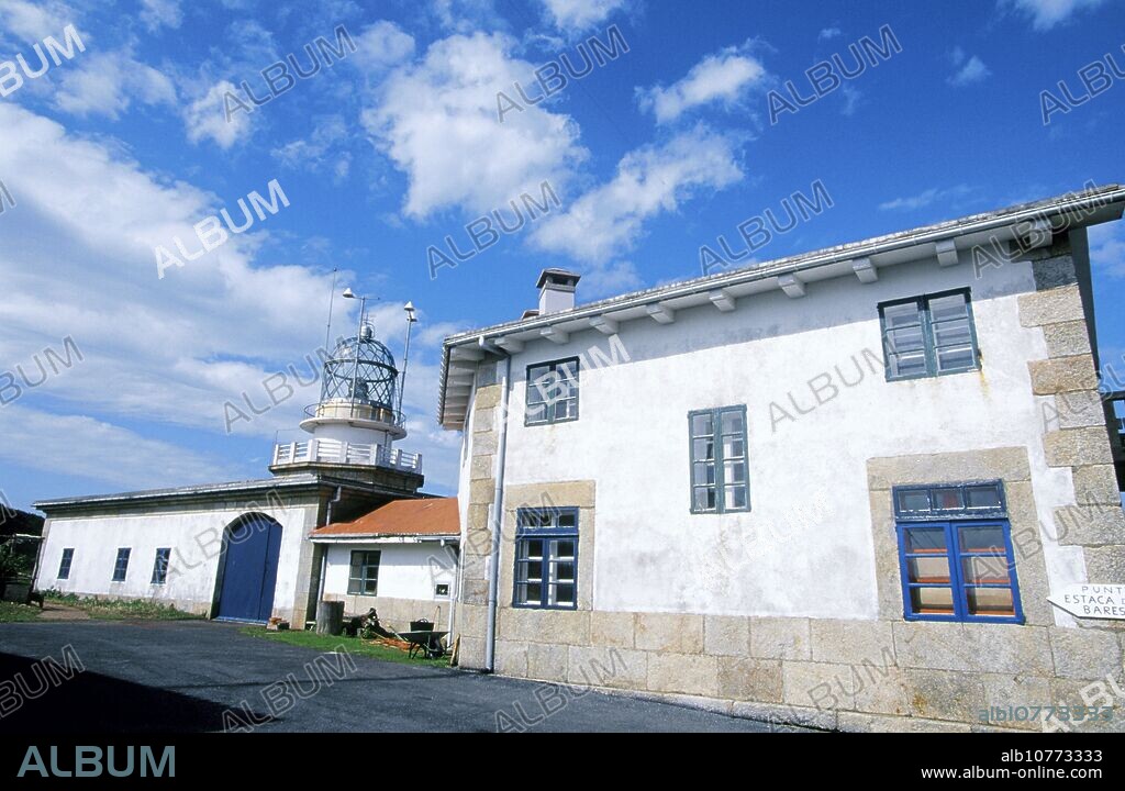 Lighthouse. Estaca de Bares. Porto de Bares. La Coruña province. Galicia. Spain.