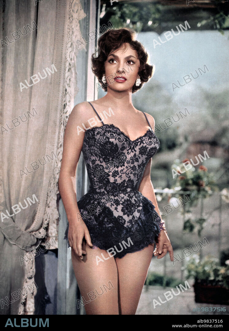 GINA LOLLOBRIGIDA in ANNA DI BROOKLYN, 1958, unter der Regie von CARLO LASTRICATI und VITTORIO DE SICA. Copyright CIRCEO CINEMATOGRAFICO.