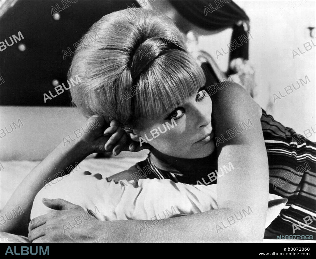 ELKE SOMMER in THE WICKED DREAMS OF PAULA SCHULTZ, 1968, directed by GEORGE MARSHALL. Copyright Edward Small Productions.
