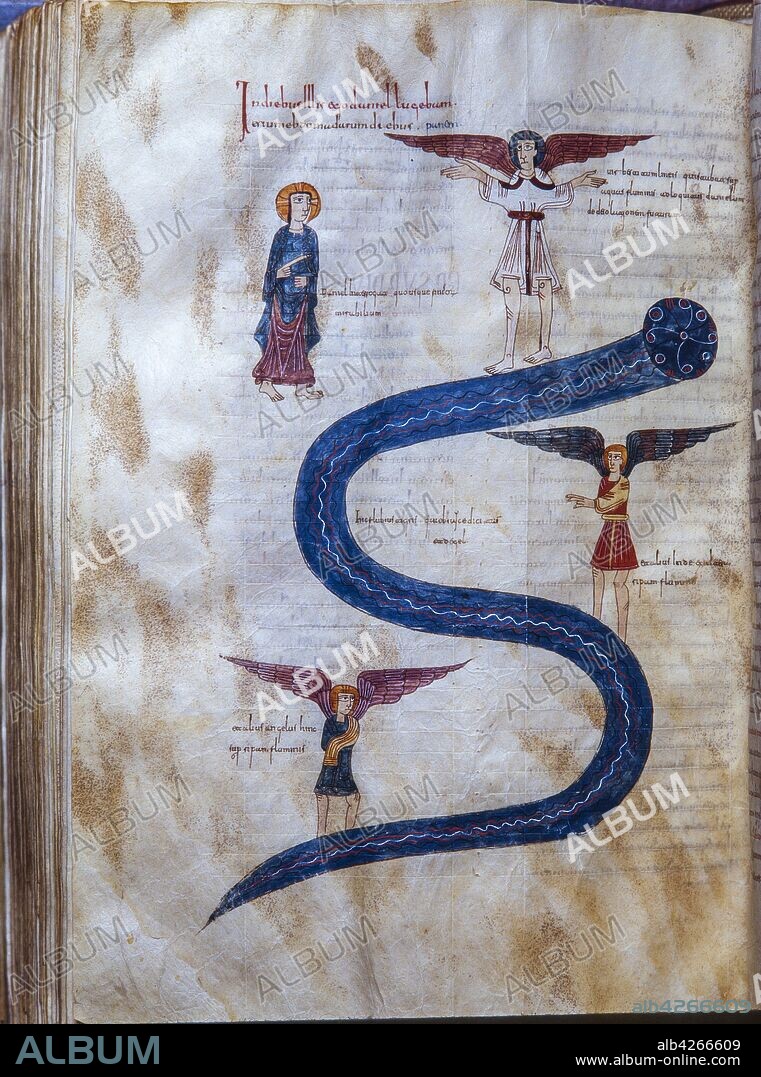 BEATUS OF LIÉBANA. Beato de Liébana / Comentario al Apocalipsis de San Juan (Commentarium in Apocalypsin).