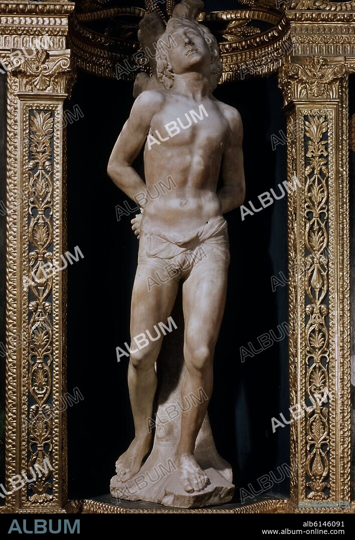 ANTONIO ROSSELLINO. SAN SEBASTIAN - 1460 - RENACIMIENTO ITALIANO.