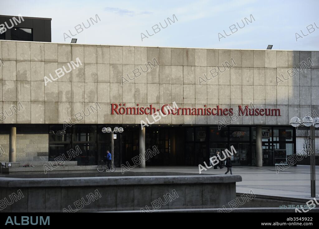 Museo Romano-Germánico (Römisch-Germanisches Museum). Exterior. Colonia. Alemania.