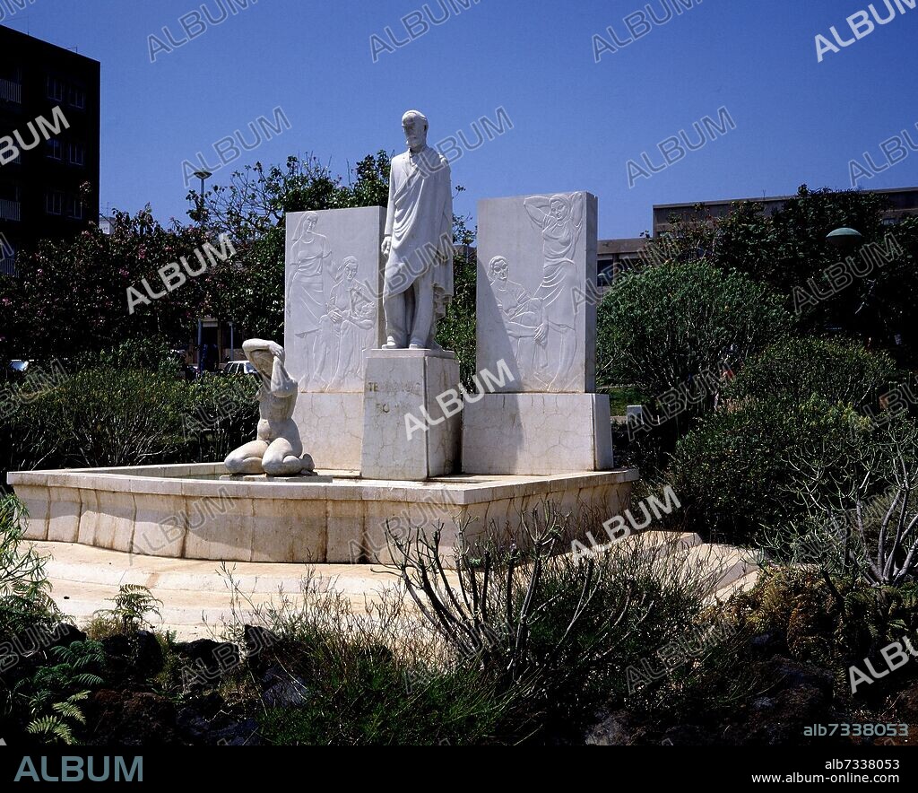 ENRIQUE CEJAS ZALDIVAR (1915-1986). MONUMENTO A TEOBALDO POWER.