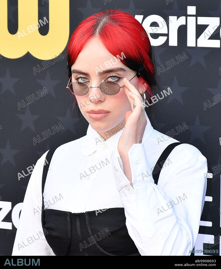 January 14, 2024, Santa Monica, Ca, Usa: Billie Eilish attends the 29th Annual Critics Choice Awards at Barker Hangar on January 14, 2024 in Santa Monica, California. (Credit Image: © C Flanigan/imageSPACE via ZUMA Press Wire).