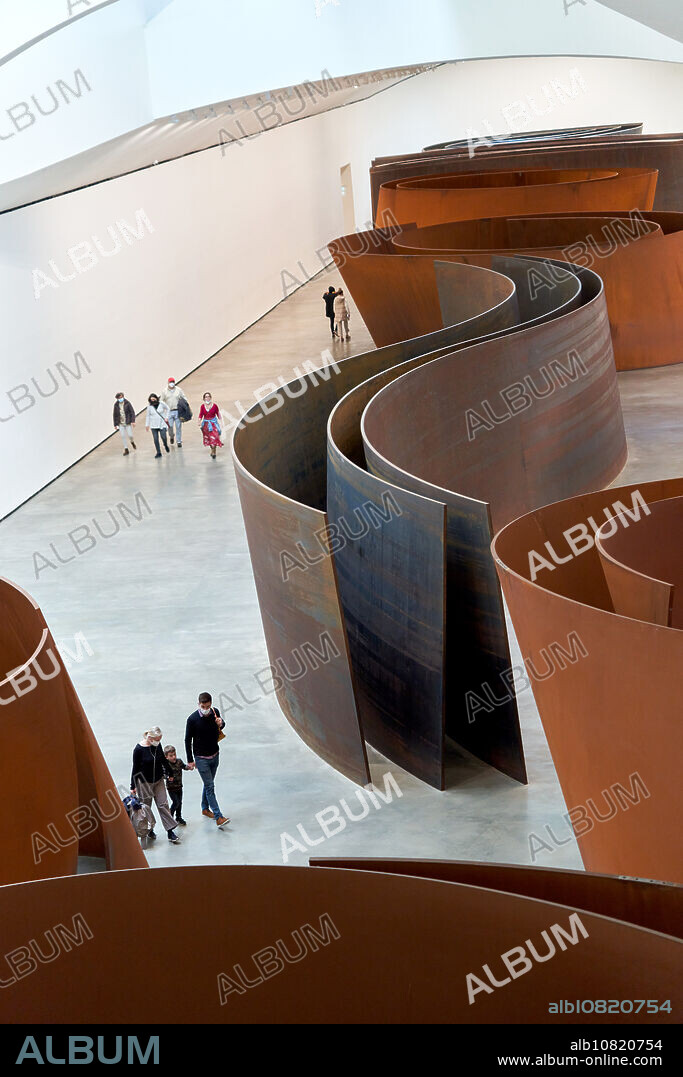 The Matter of Time, 19942005, Richard Serra (1938), Guggenheim Bilbao Museum, Bilbao, Basque Country, Spain, Europe.