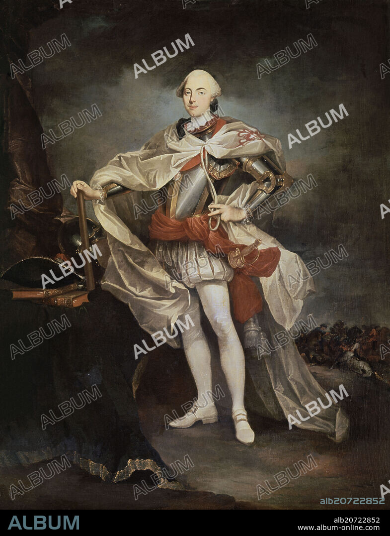 OLIVIER. FRANCISCO DE PAULA DE SILVA Y ALVAREZ DE TOLEDO X DUQUE DE HUESCAR - SIGLO XVIII.