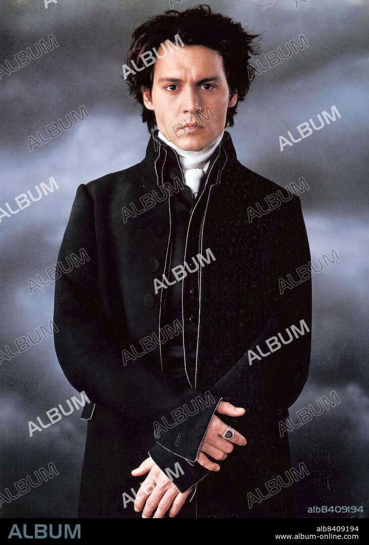 JOHNNY DEPP in SLEEPY HOLLOW, 1999, directed by TIM BURTON. Copyright MANDALAY PICTURES.